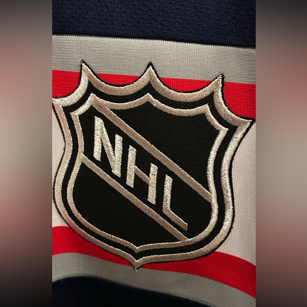 2001 NHL All Star Game Team North America Colorado Large L Vintage Hockey Jersey - Picture 3 of 5